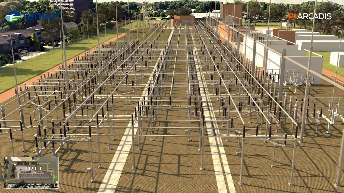 Tilburg Noord 150 kV station