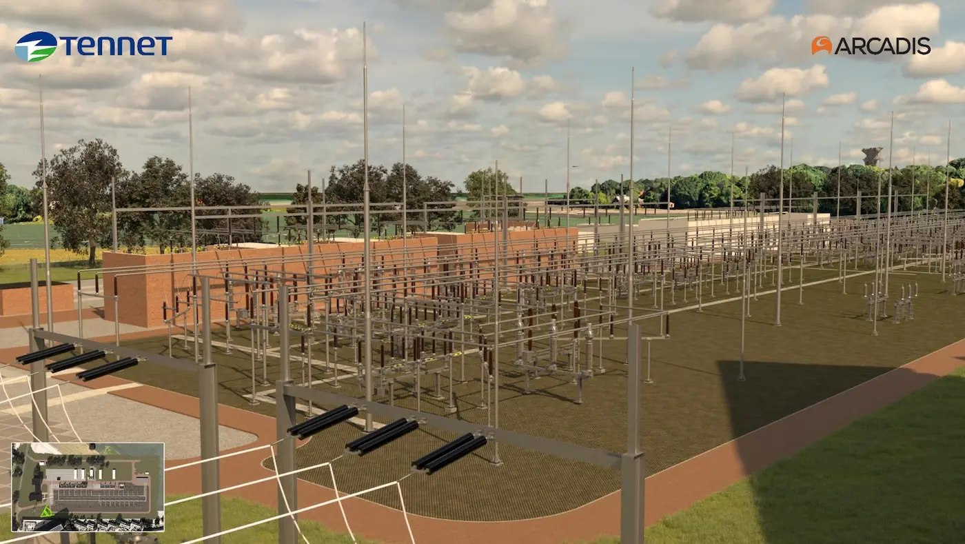 Tilburg Noord 150 kV station