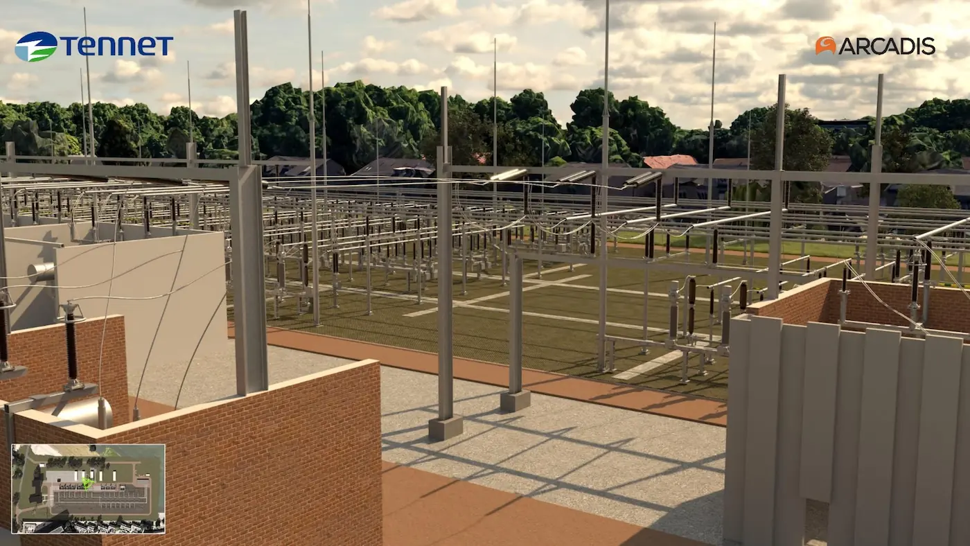 Tilburg Noord 150 kV station