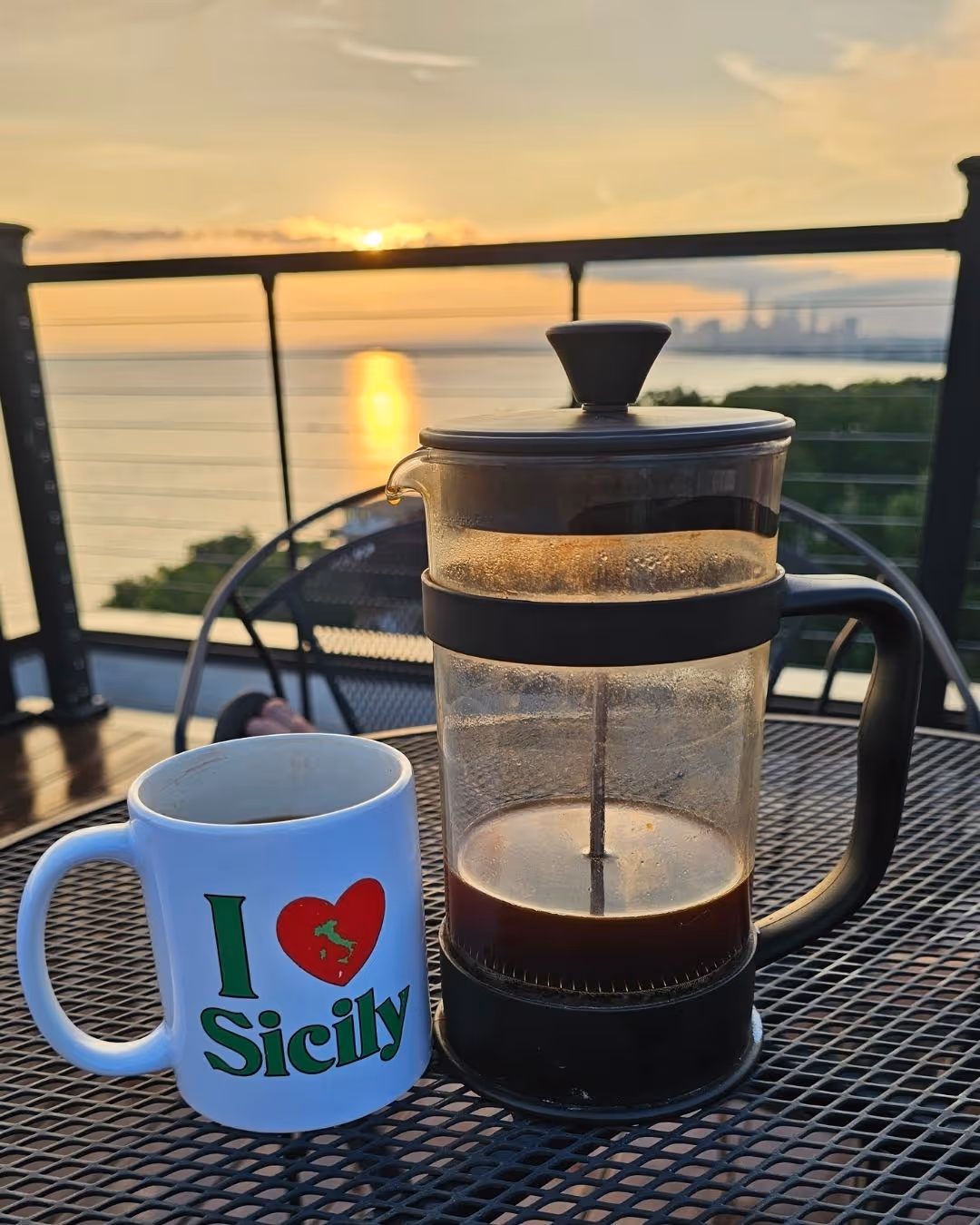 Morning coffee ritual that symbolizes routine, consistency, and building brand trust.