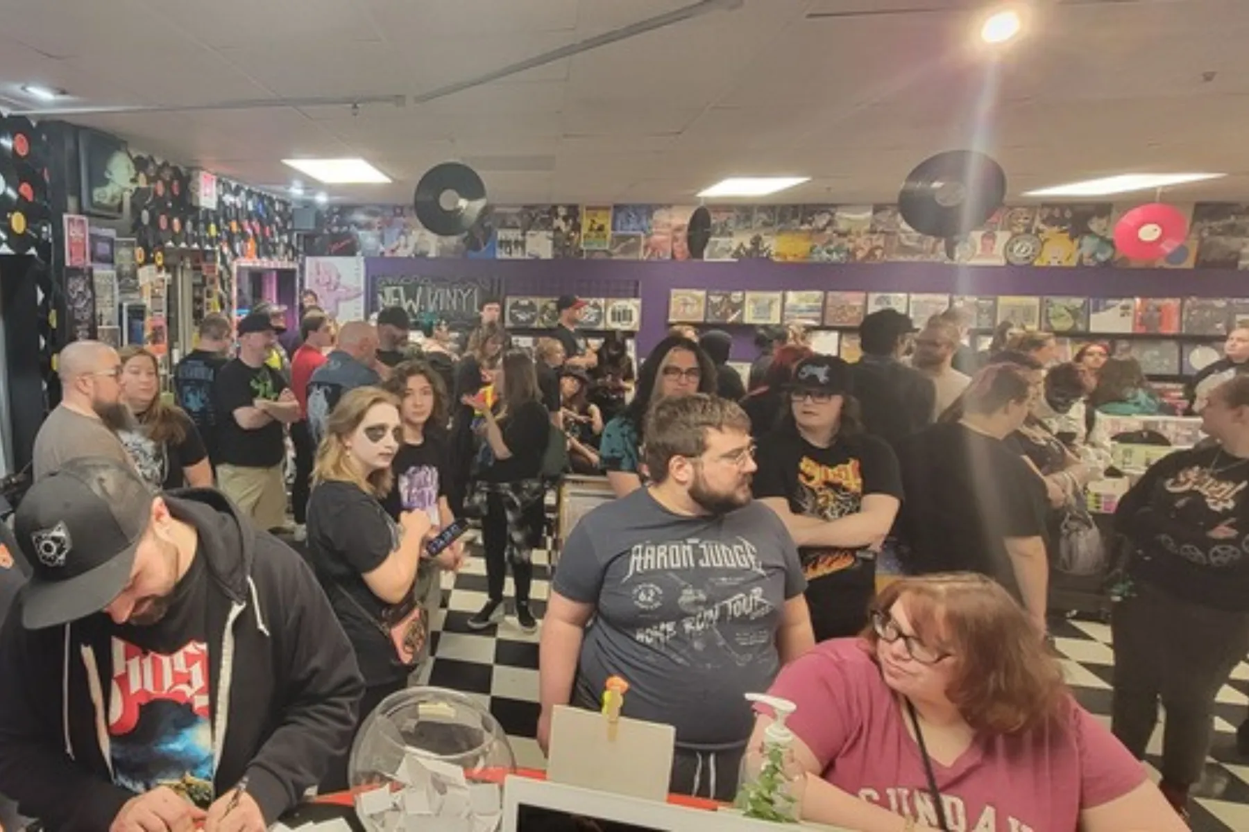 Ghost album listening party event promotion