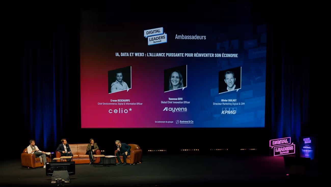 Digital Leaders Summit by lesBigBoss - Erwan Deschamps, Vanessa Govi, Olivier Guilhot - Photo de David AROUS