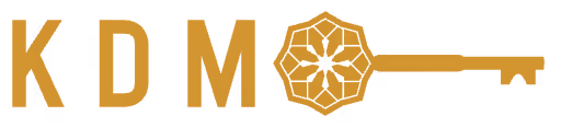 KDM logo (logo is a drawing of a key)