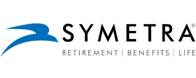 Symetra logo, retirement, benefits, life.