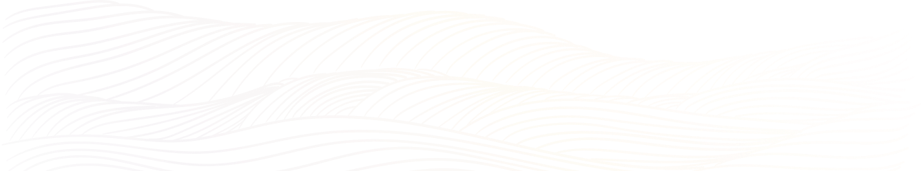 Abstract flowing wave pattern with gradient colors shifting from purple to yellow and orange on a transparent background.