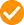 Orange checkmark icon