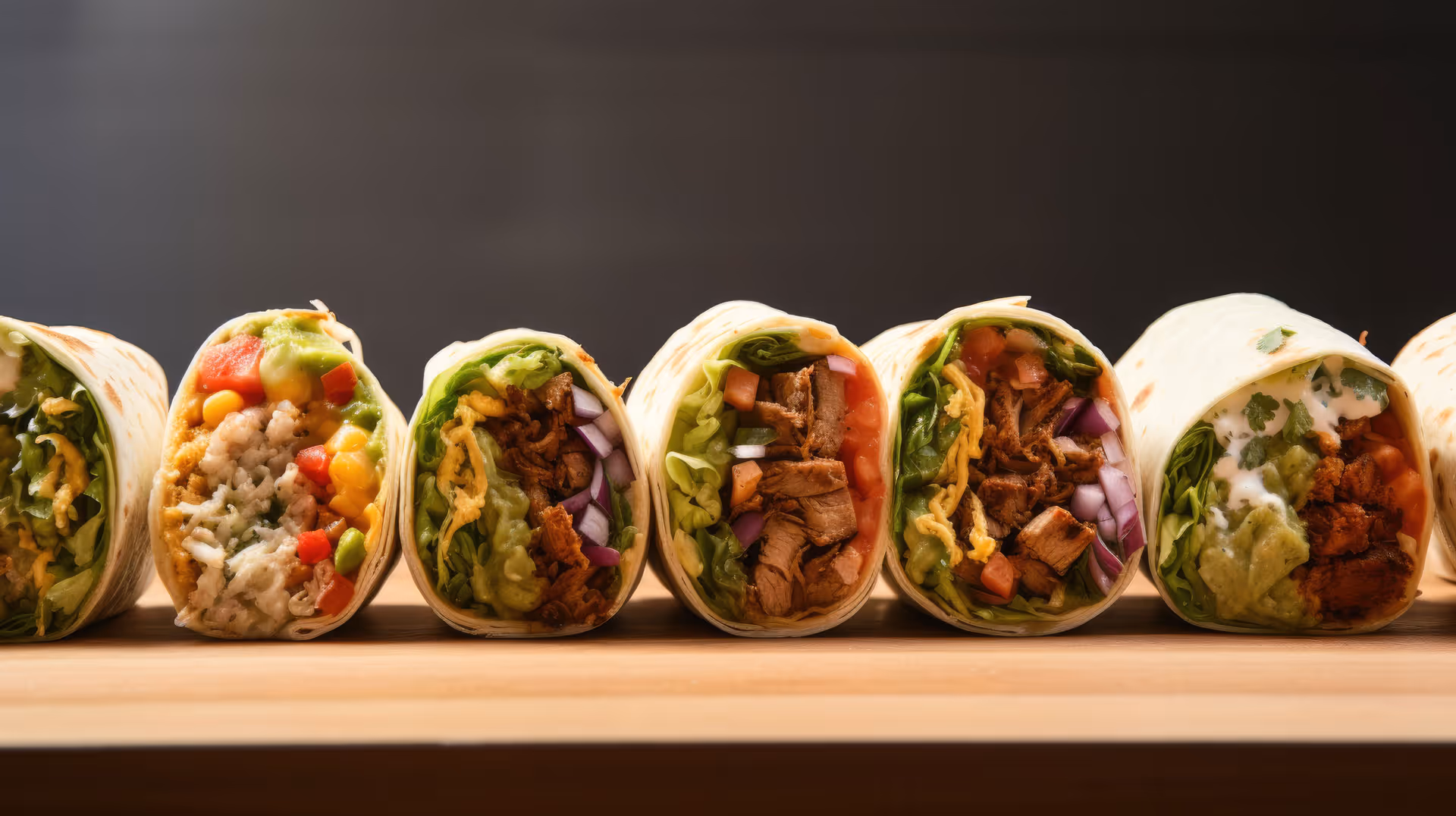 6 types of burrito