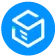 El logo de Stuart se muestra con una 'S' estilizada en contorno en forma de caja de color blanco con fondo azul celeste