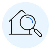 roof inspection icon