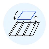 metal roof replacement icon