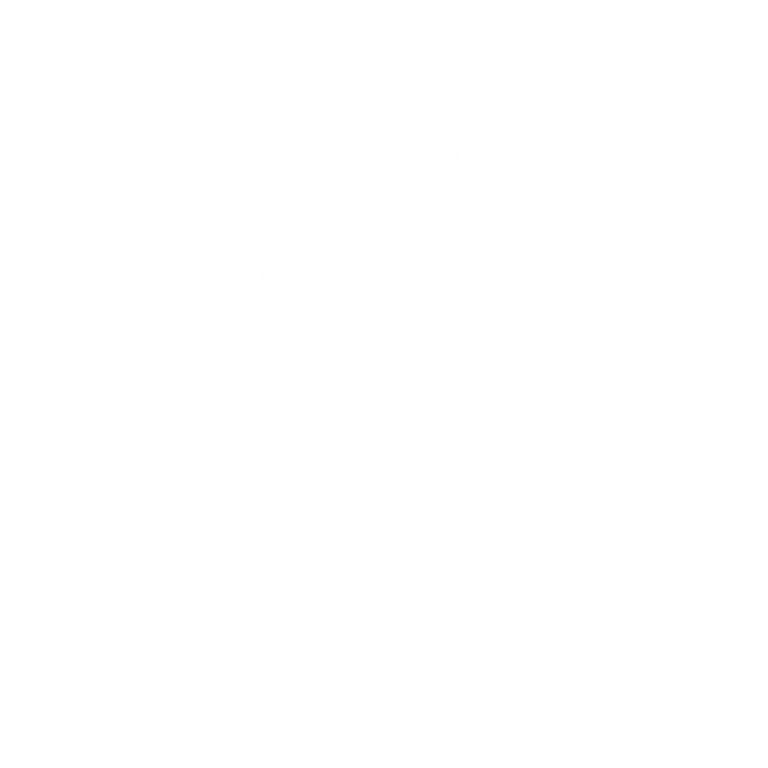 Finger pressing a button icon