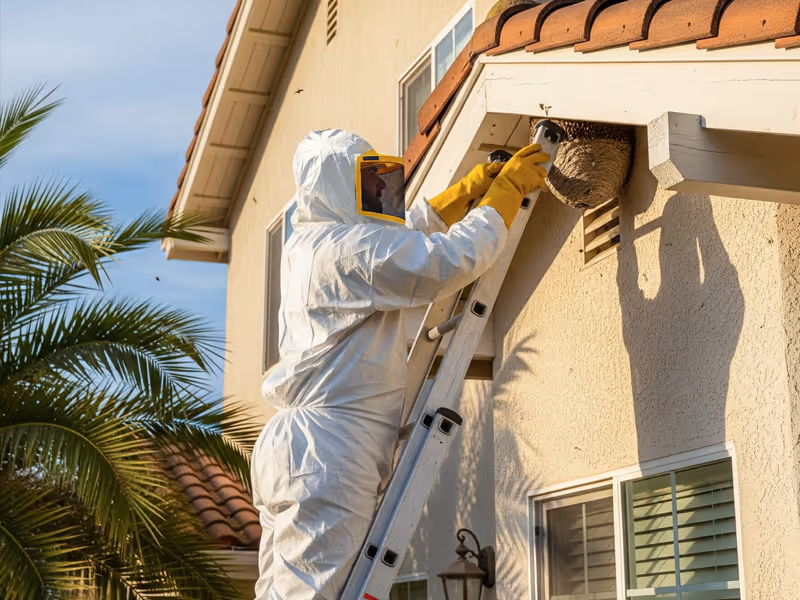 wasp nest removal