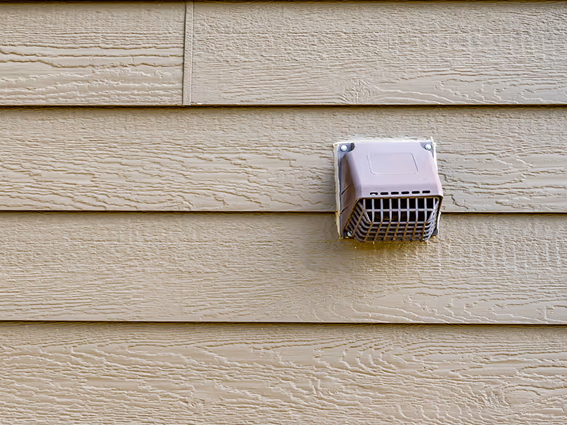 rodent guard on outside of home