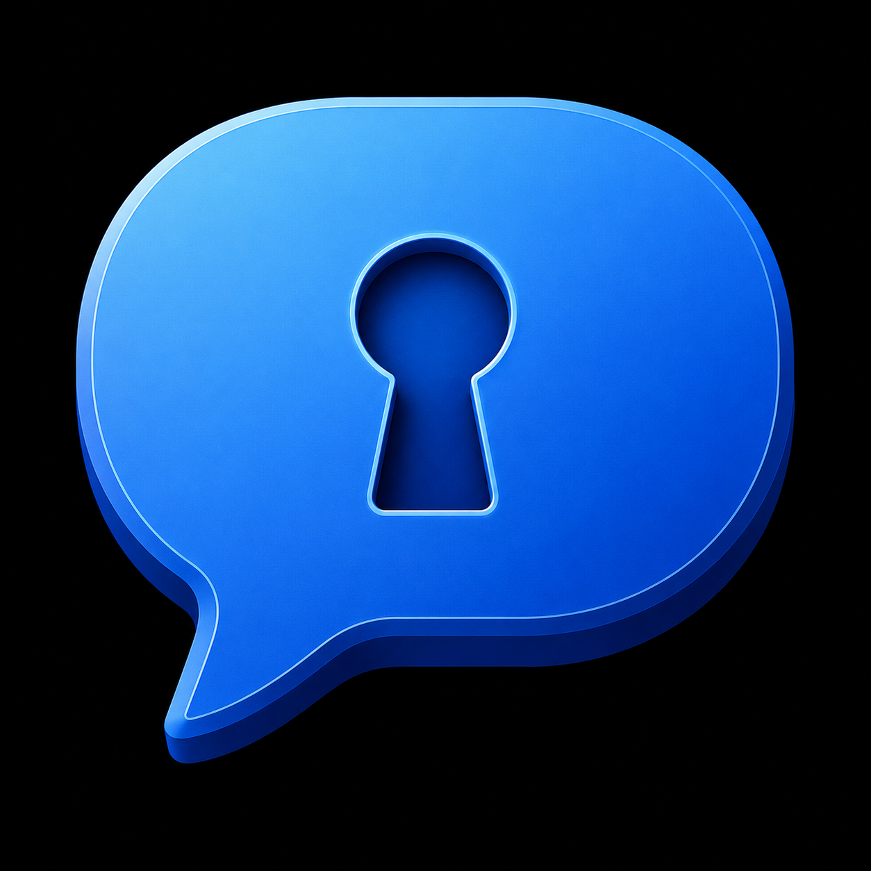 Encrypted messaging icon