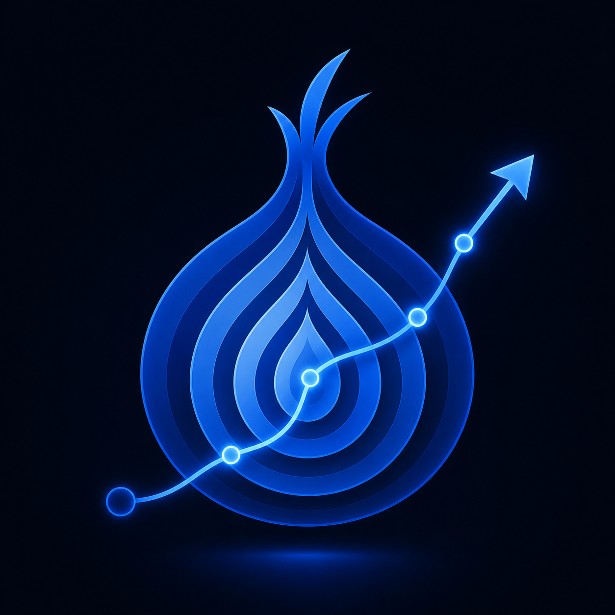 Tor onion routing icon