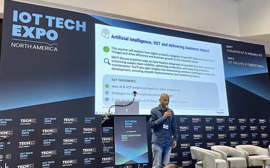 IoT Tech Expo North America 2025: A session on Artificial intelligence, IIOT, and delivering business impact