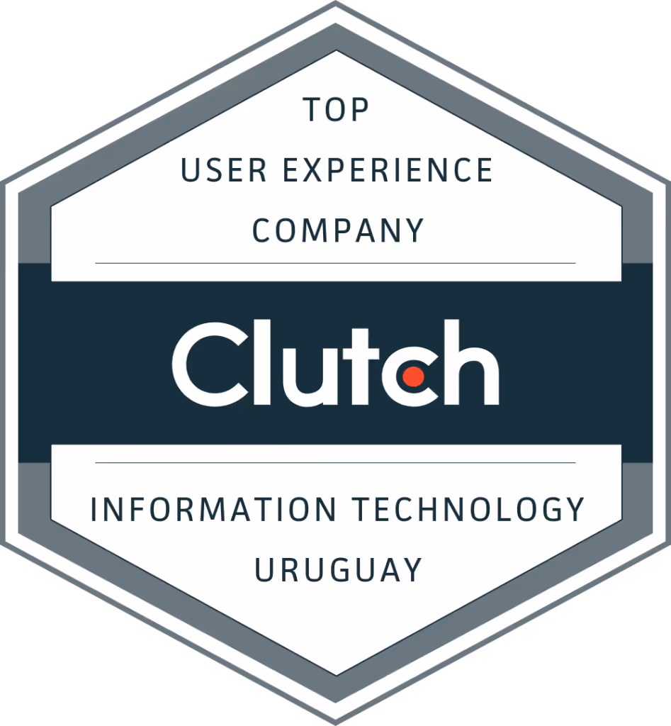 Clutch Badge of Top User Experience Company in IT
