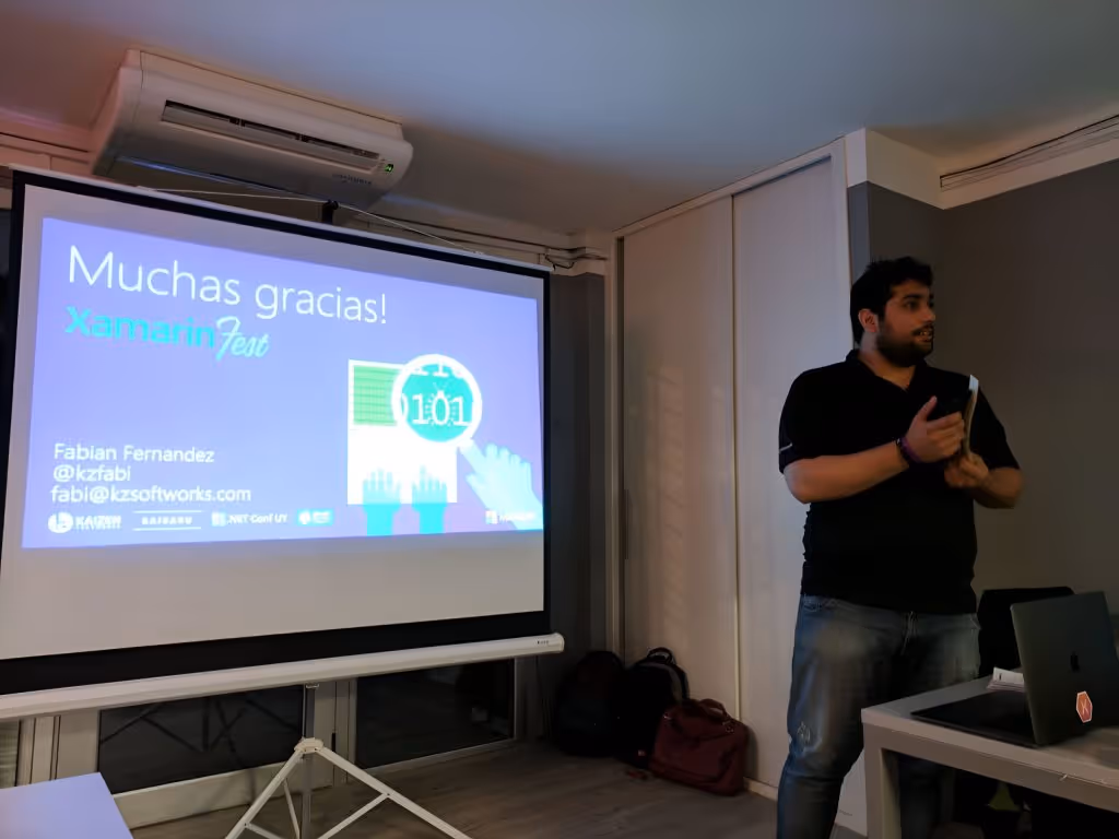 Fabian Fernandez, Co-Founder of Kaizen Softworks, Hosting a Xamarin Fest Conference