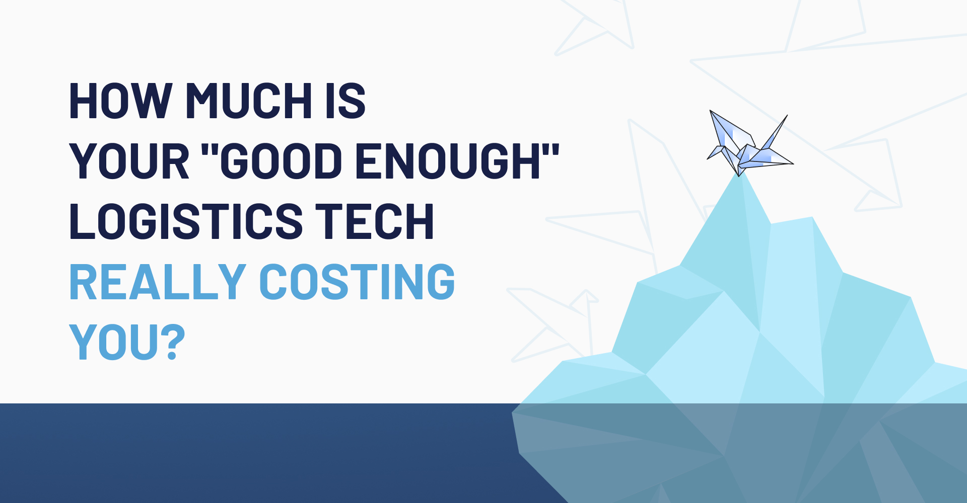 Is your "good enough" logistics tech secretly hurting your business? Discover the 5 hidden costs of outdated systems, from operational bottlenecks to security risks.
