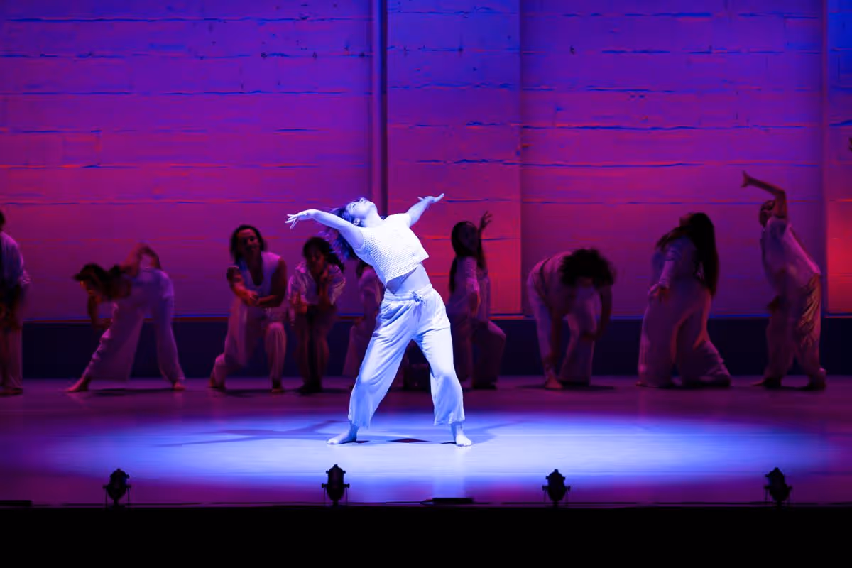 Isabella M at a dance performance.