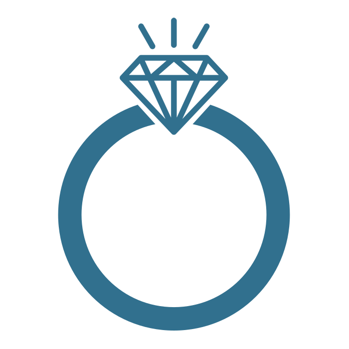 Ring With Stone Icon