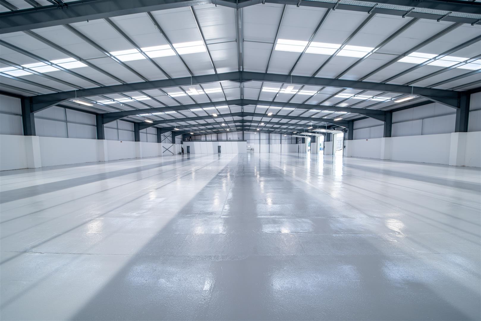 image of corporate office building (for a green tech/cleantech company)