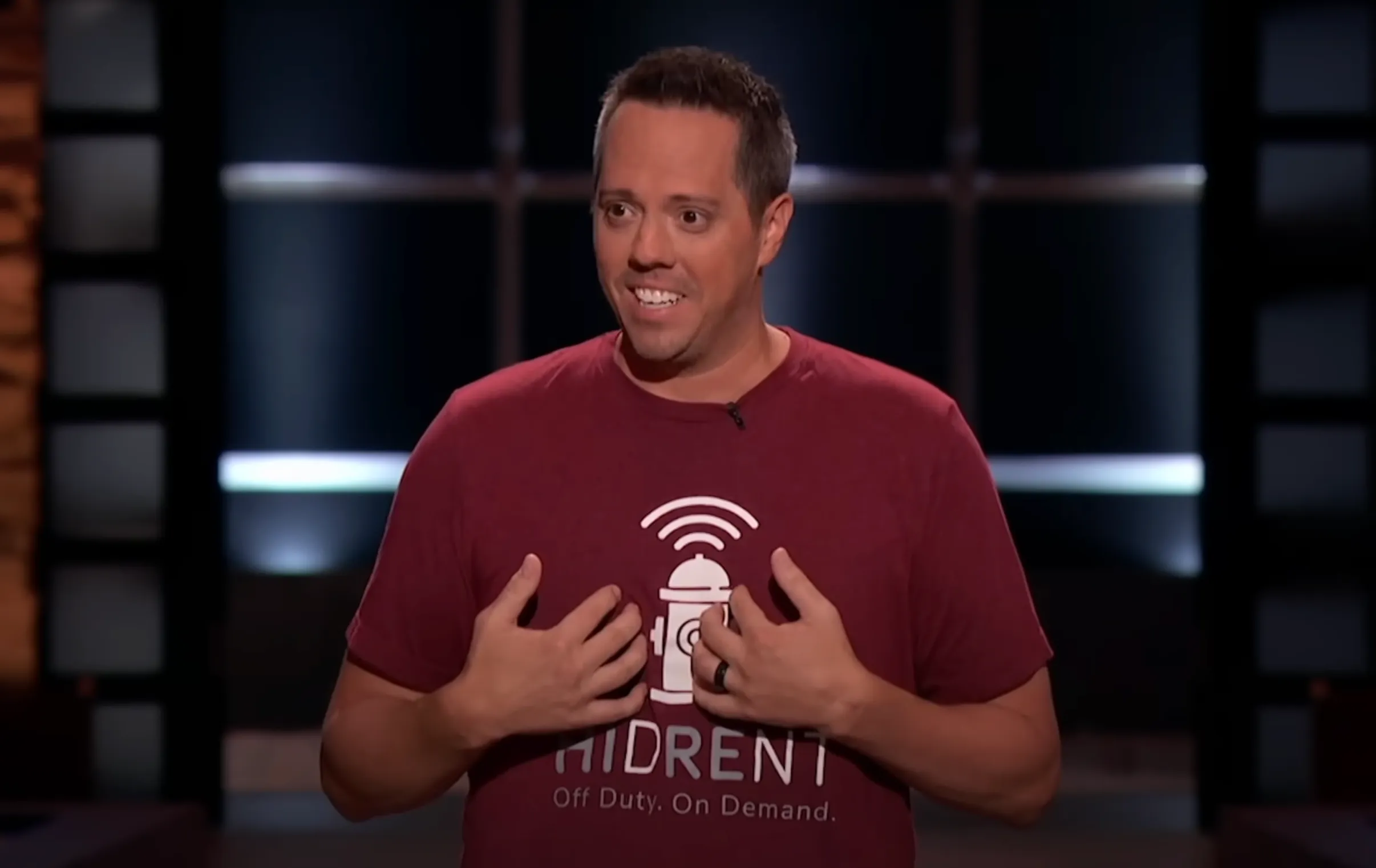 Image of Hidrent Founder & CEO at SharkTank
