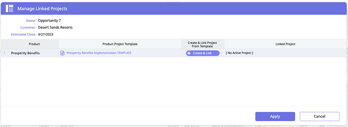 Perfect Project Opportunity Management