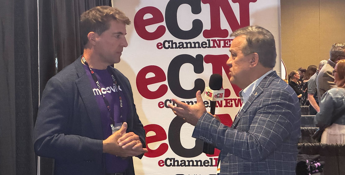 Moovila’s CEO, Mike Psenka and Julian Lee eChannel News