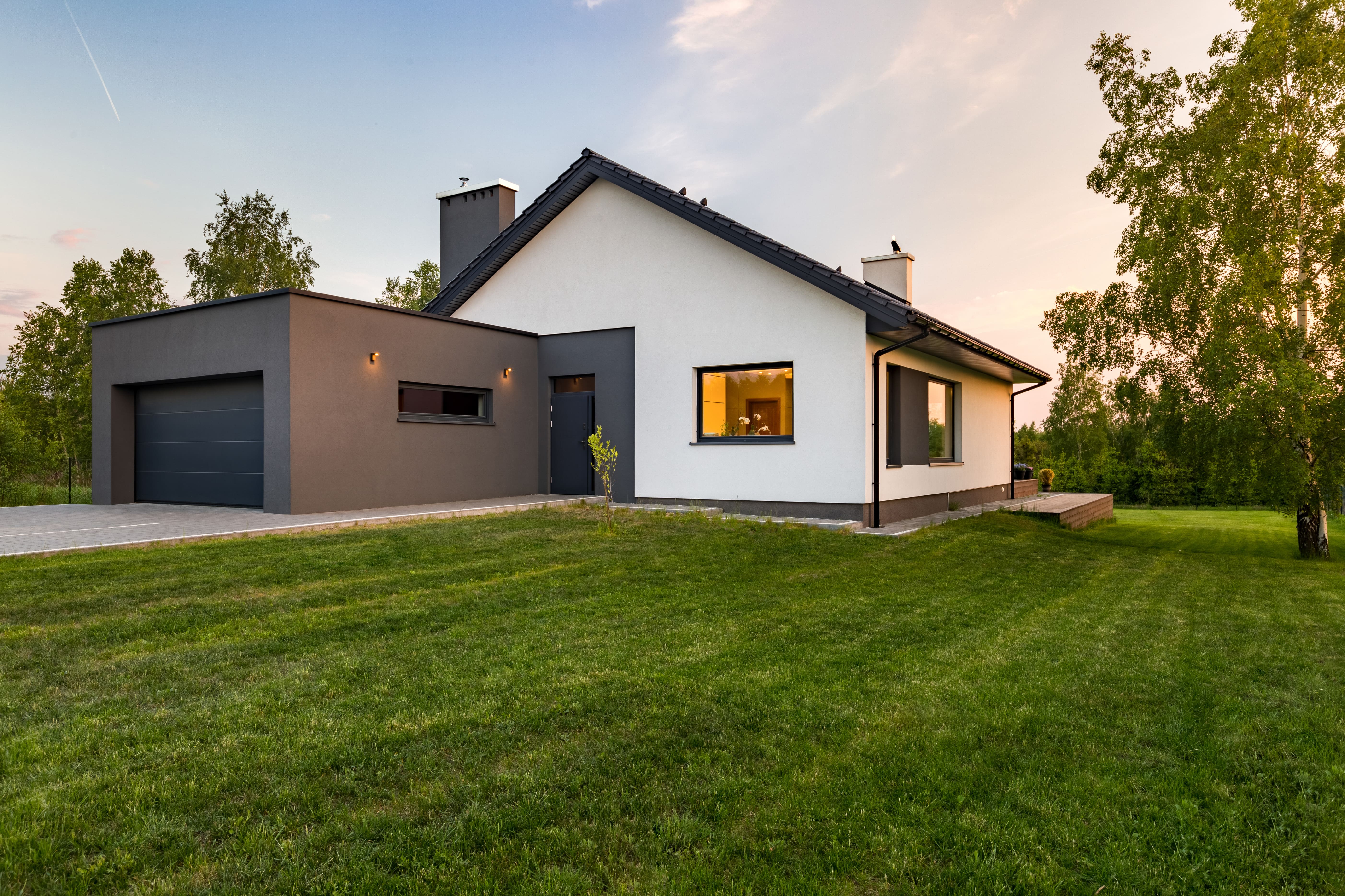 Haus mit Garten