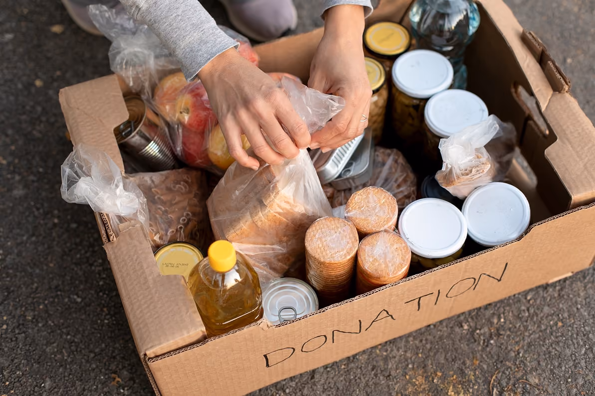 lebensmittel spenden bunyan hilfe