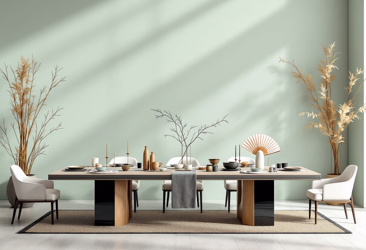 image of themed event decor at a chinese restaurant