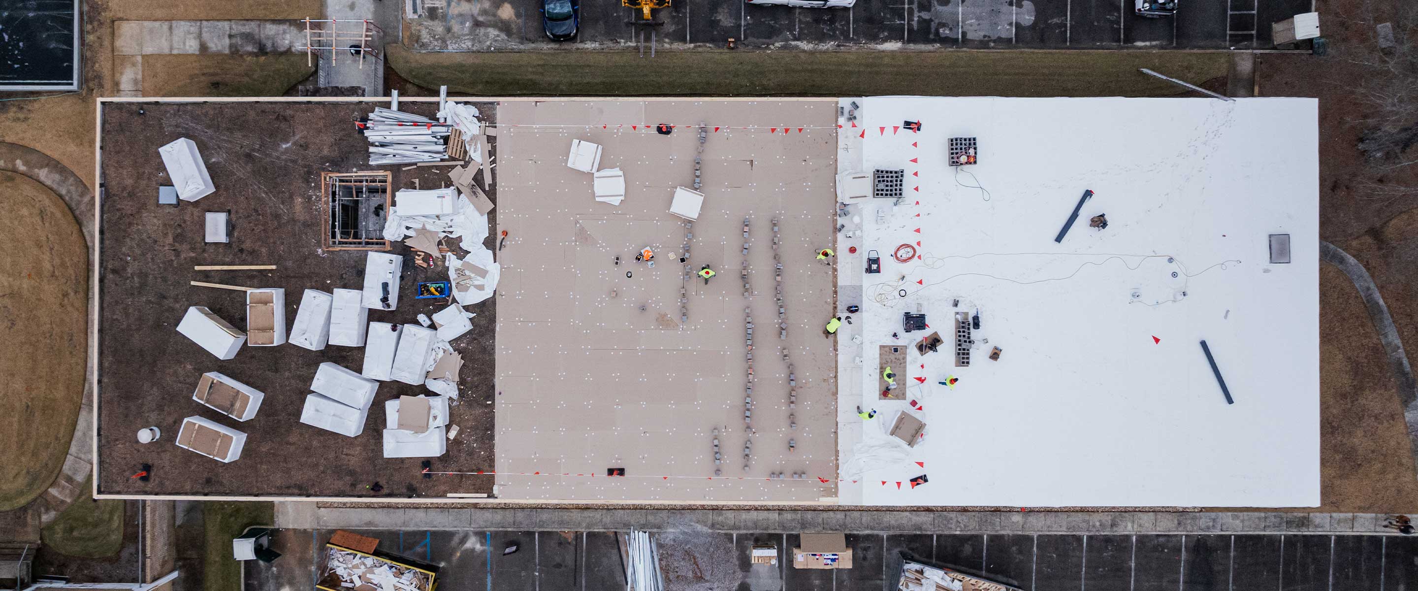 Flat roof replacement