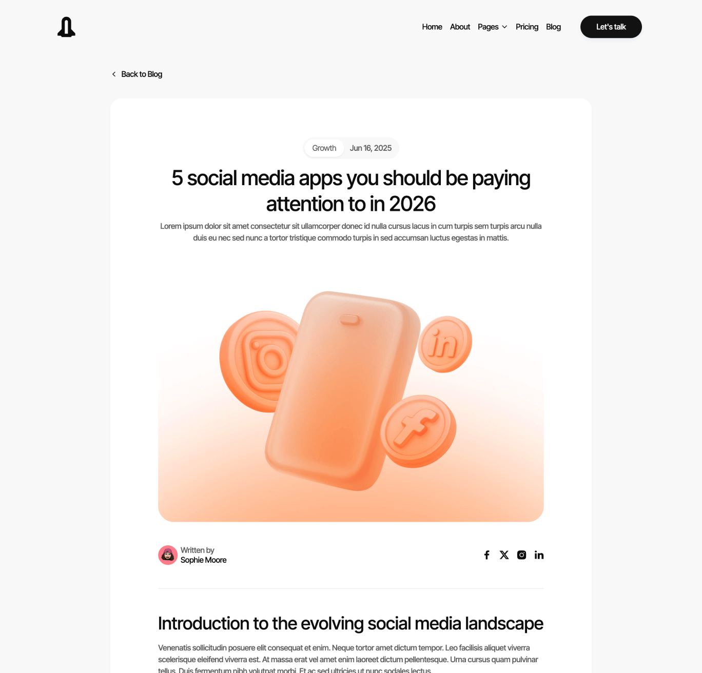 Digigrowth - Blog Post Page - Marketing Agency Webflow Template