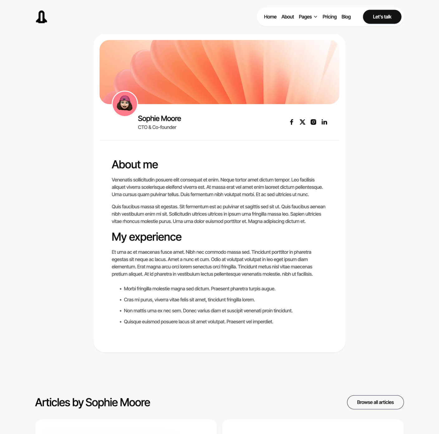 Digigrowth - Team Member Page - Marketing Agency Webflow Template