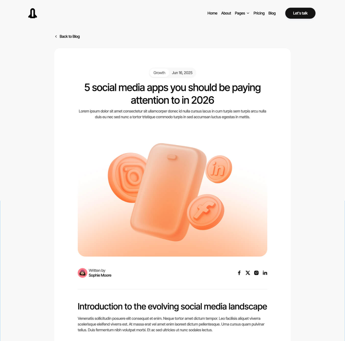 Digigrowth - Blog Post Page - Marketing Agency Webflow Template