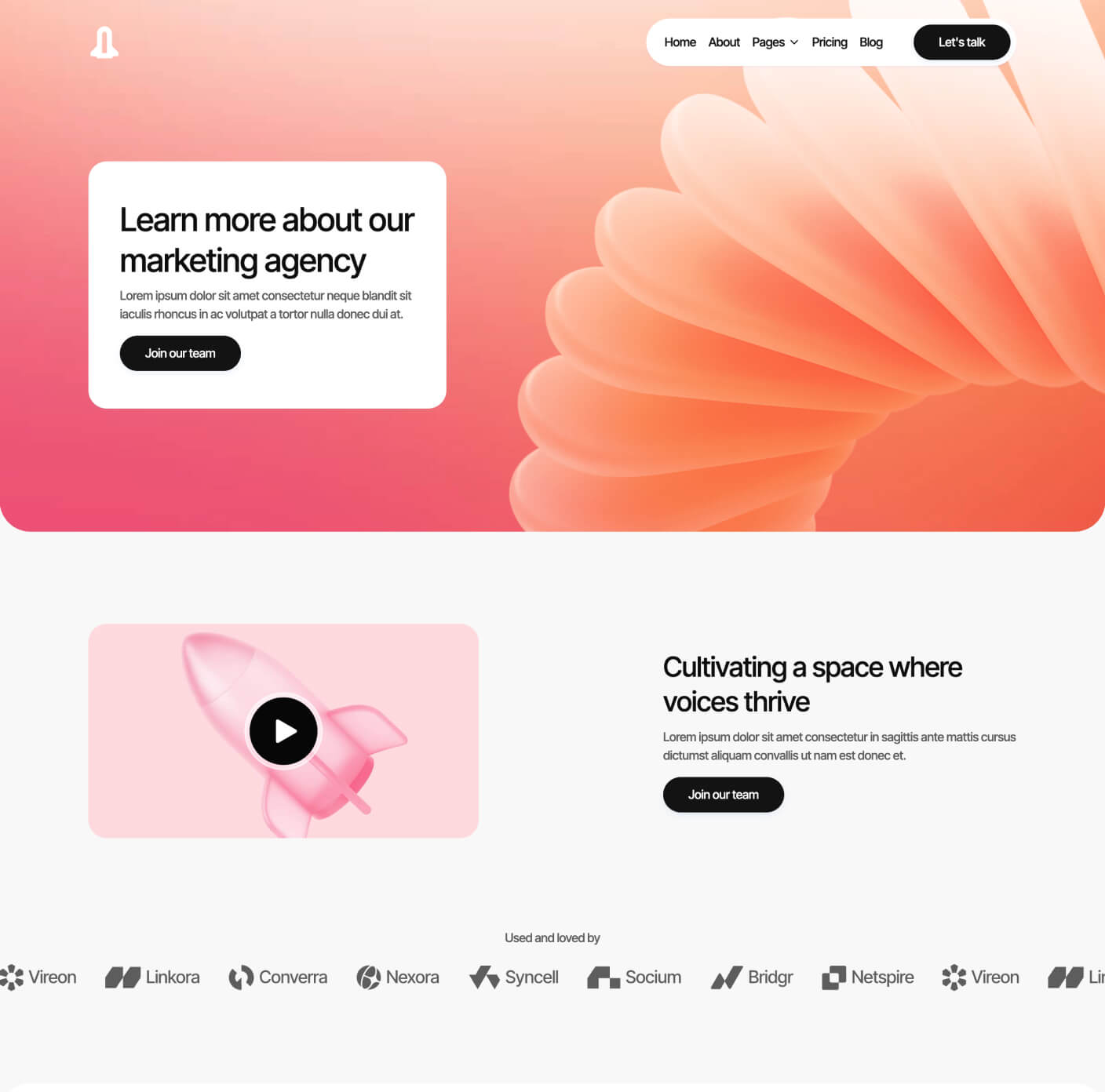 Digigrowth - About Page - Marketing Agency Webflow Template