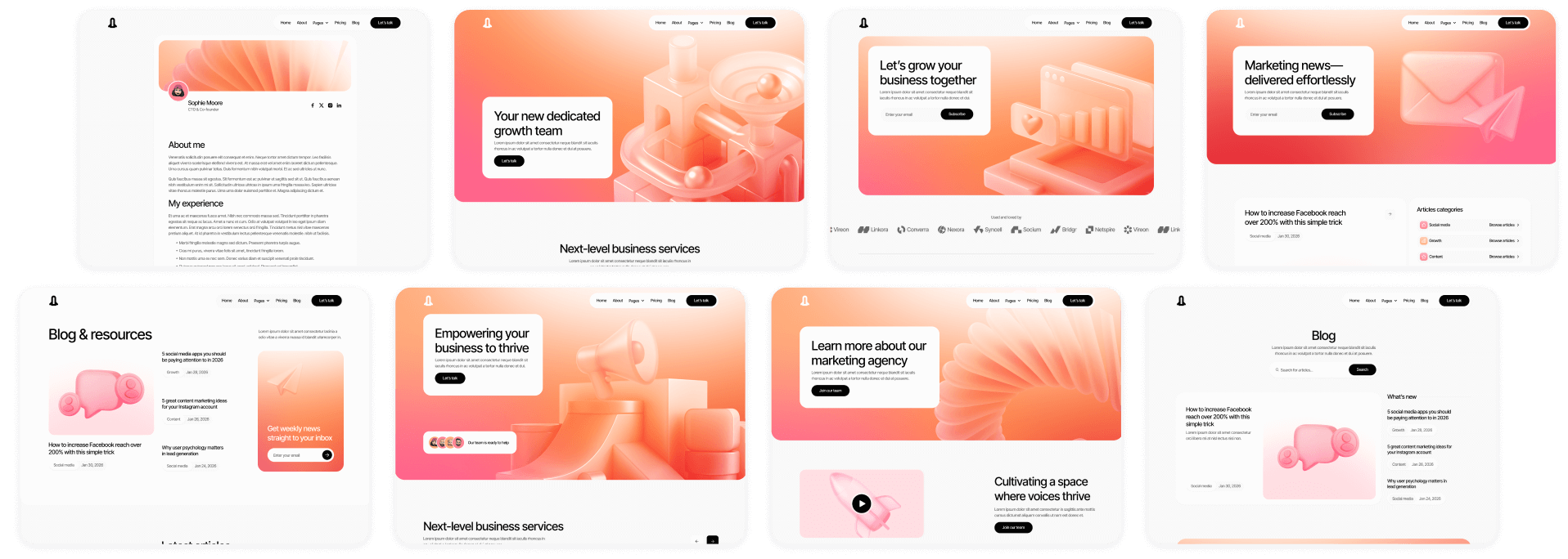 Digigrowth - Buy Now On Webflow - Marketing Agency Webflow Template