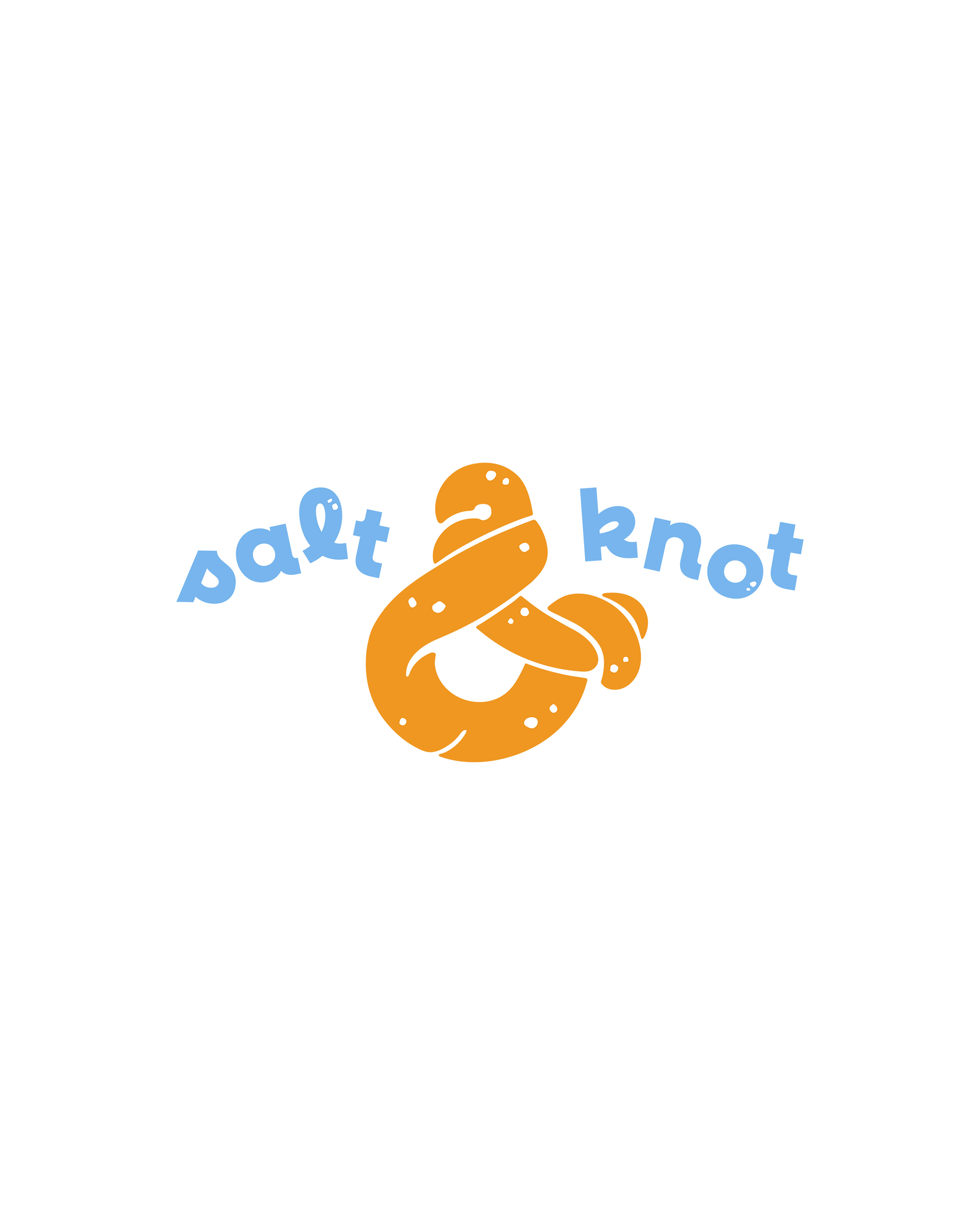 Salt & Knot main logo on white background