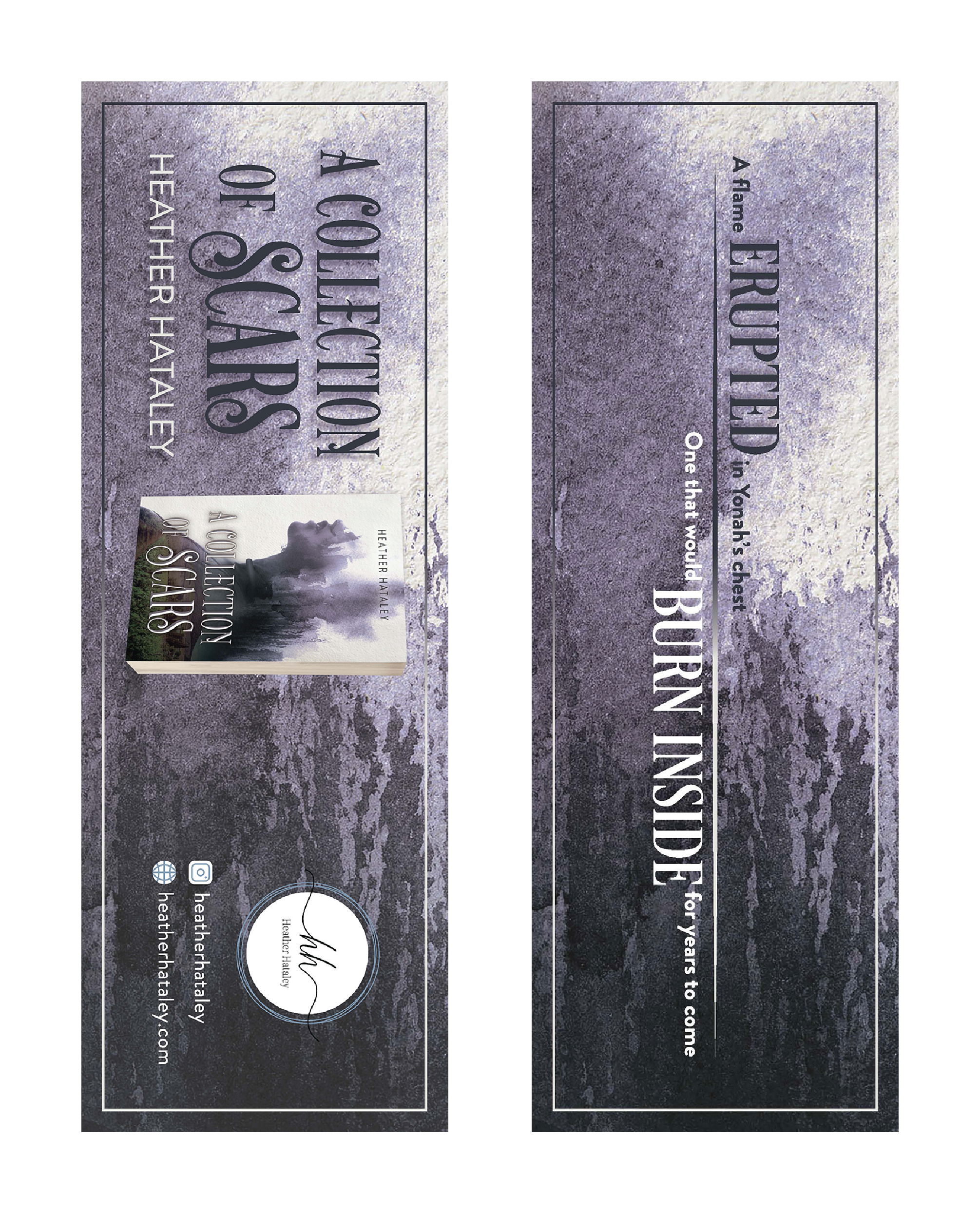 Heather Hataley bookmark final front and back design