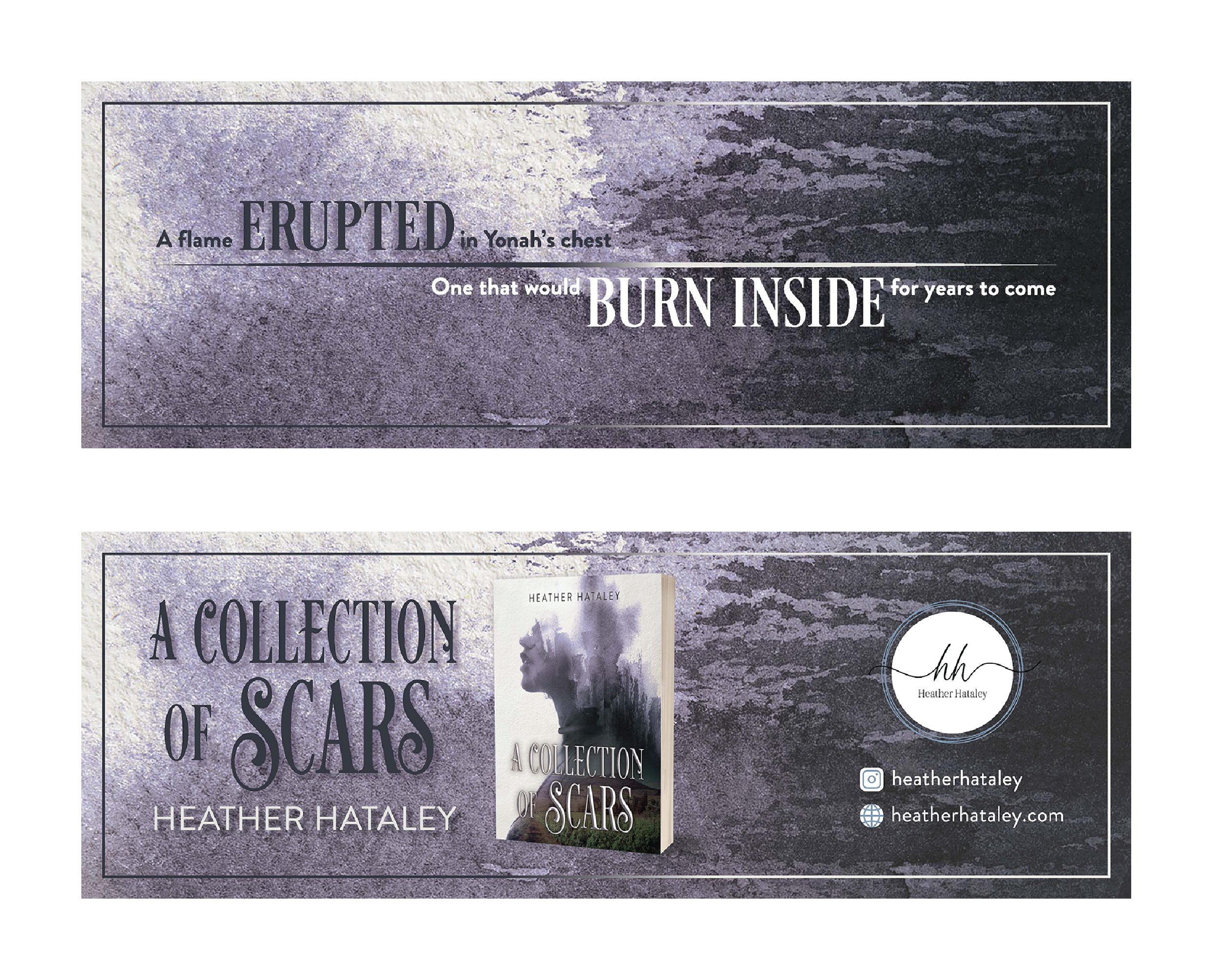 Heather Hataley bookmark design