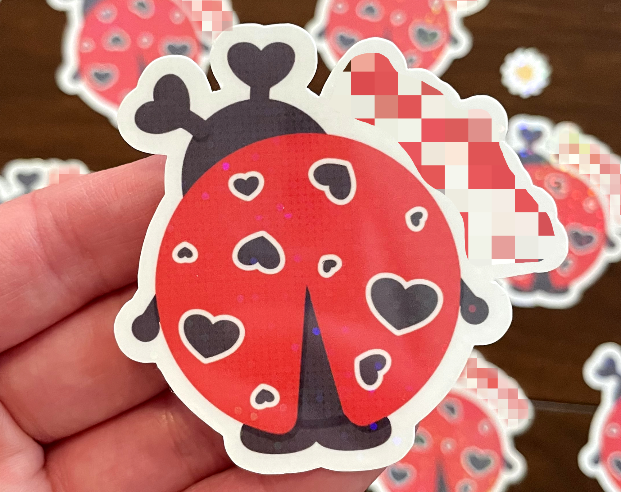 Ladybug sticker