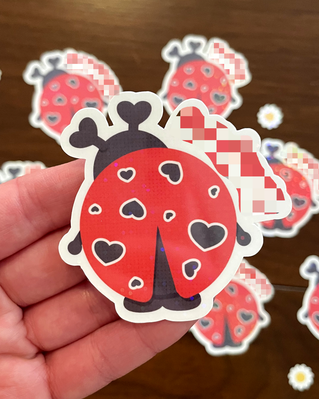 Ladybug sticker