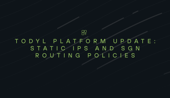 Platform Update: SASE Static IPs and SGN Routing Policies
