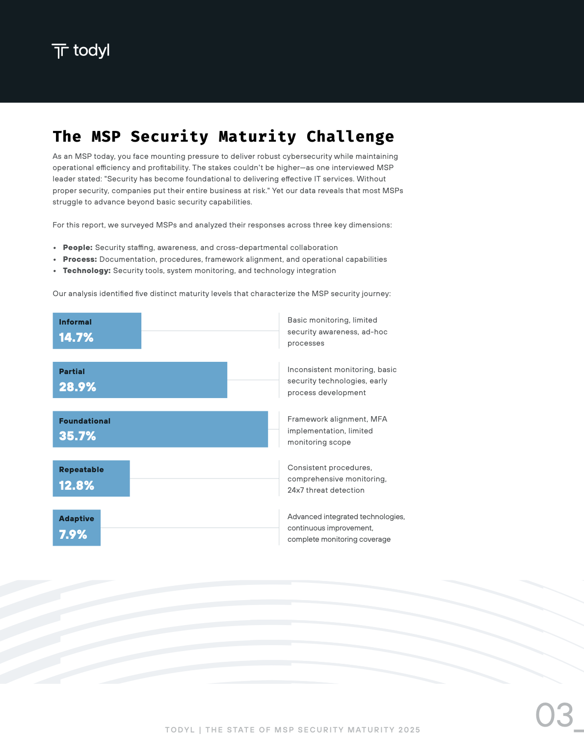 The State of MSP Security Maturity Report 2025