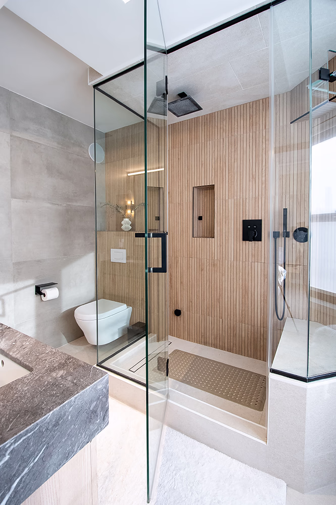 Bathroom Design in NYC Upper East Side Duplex.