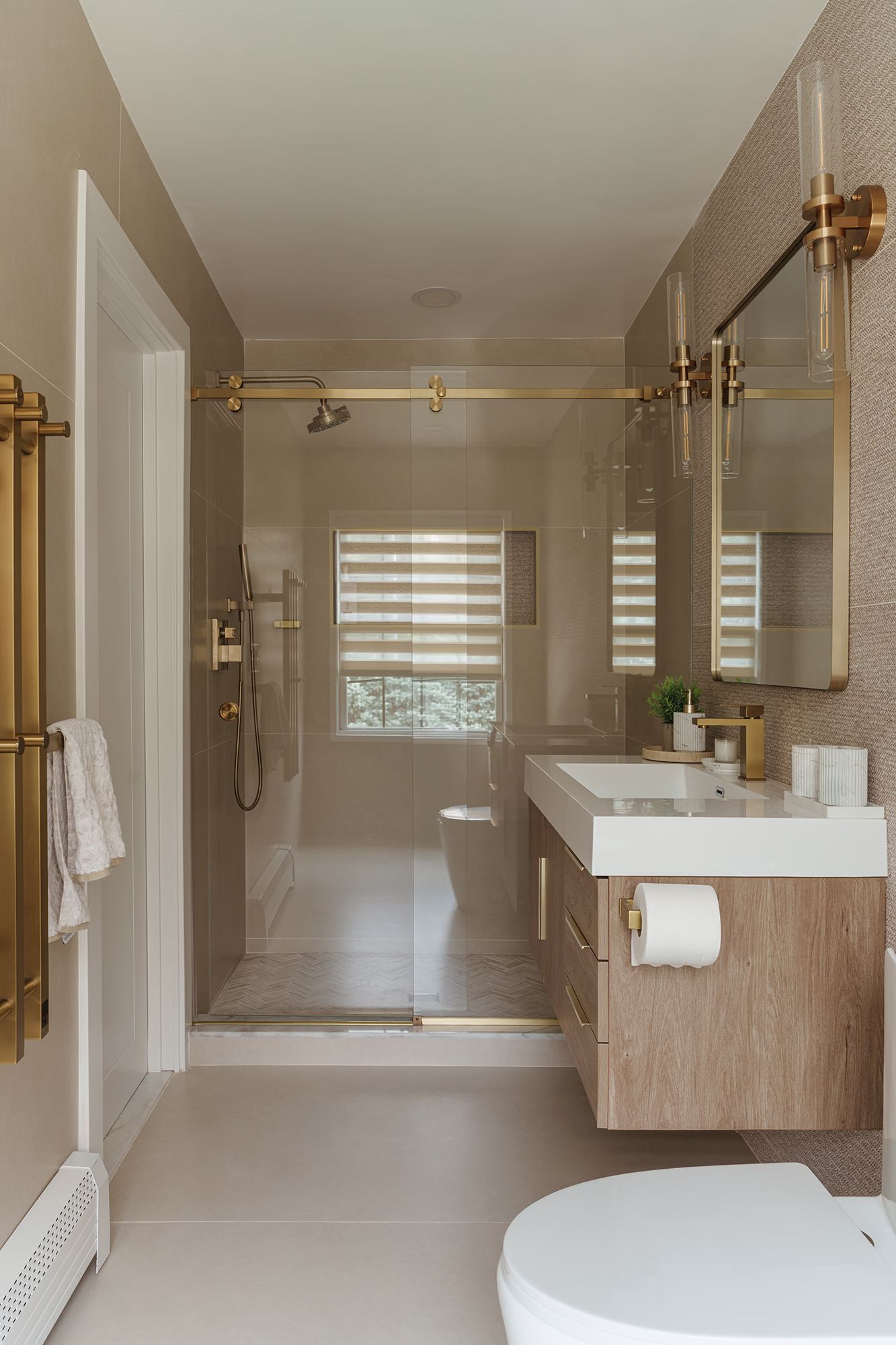Modern Bathroom Design For Englewood, NJ Home.