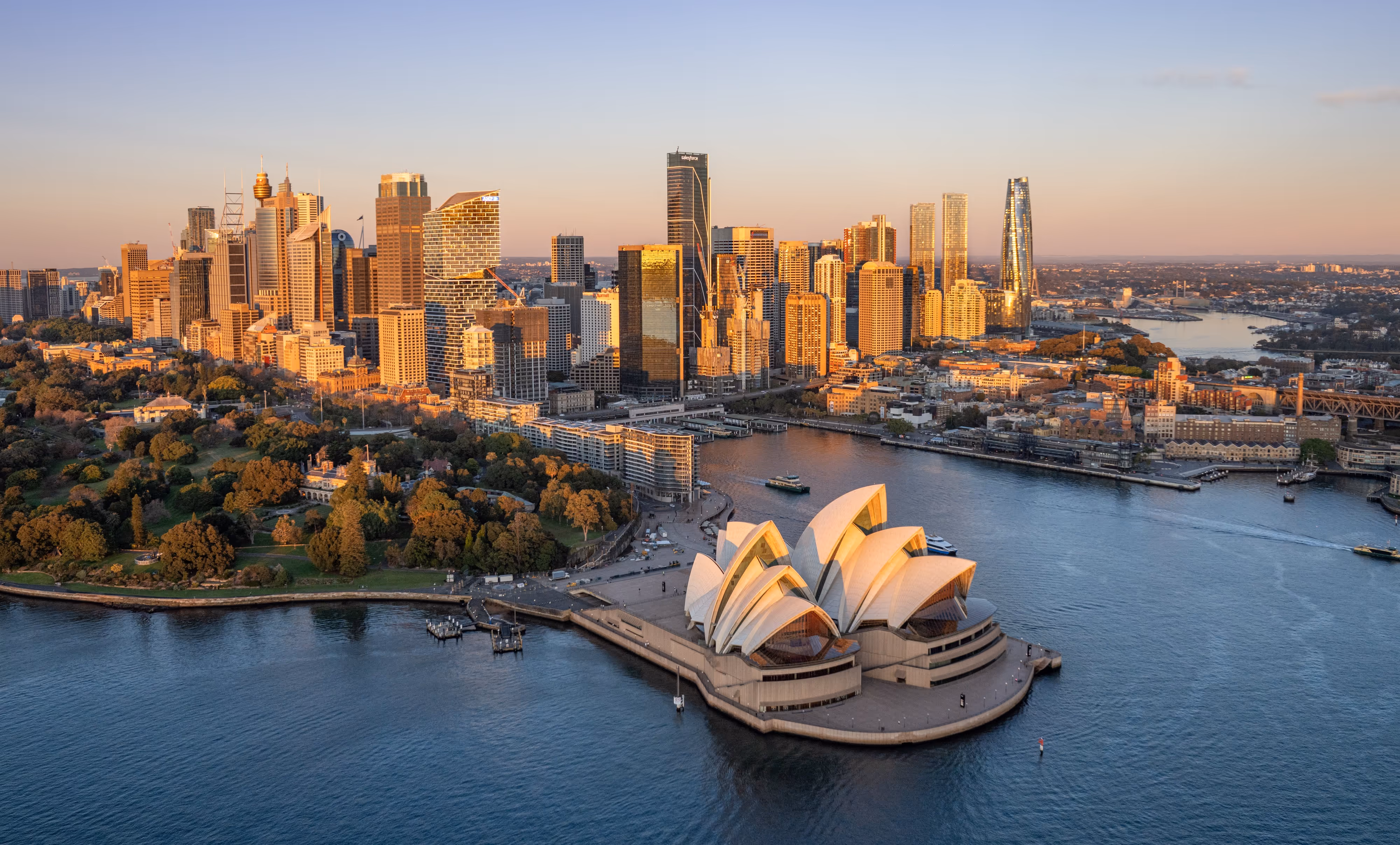 Aerial Image of the Sydney Skyline