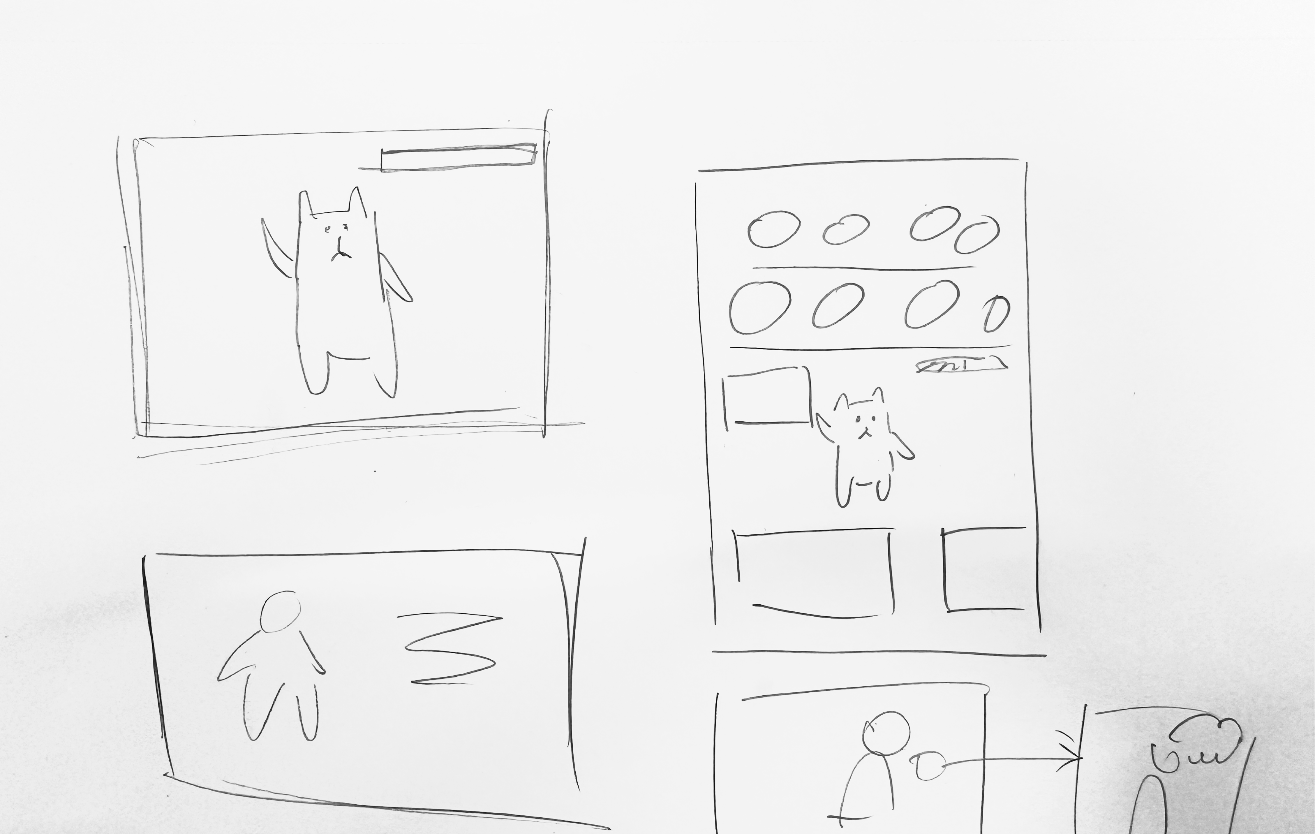 diverse team brainstorming (for an ai saas company)