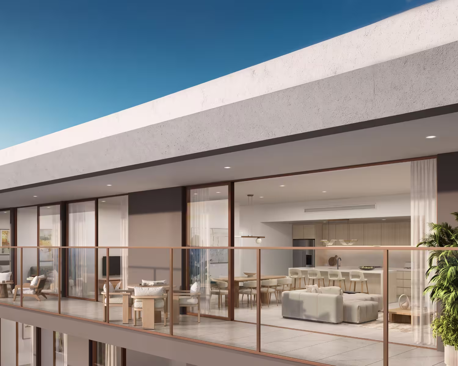 The Sky Residences Balcony